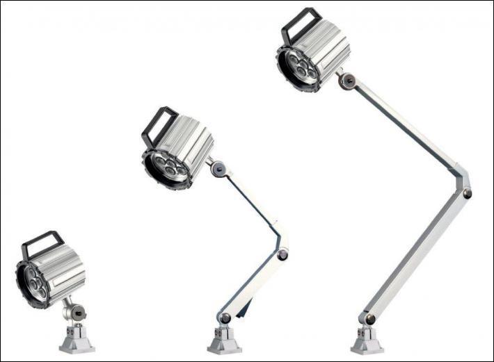 Tecno Piu PLS 05 LED-konevalaisin 24 V | Teollisuuden työvalaisin työstökoneille