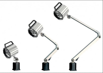 Tecno Piu PLS 06 LED-konevalaisin 12 W | Työstökoneiden työvalaisin 100–230 V AC.