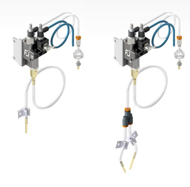 Tecno Piu LSG.01B OilJet MQL ilma-öljyvoitelujärjestelmä sahoille