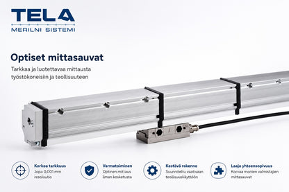 TELA optiset mittasauvat ja pulssianturit