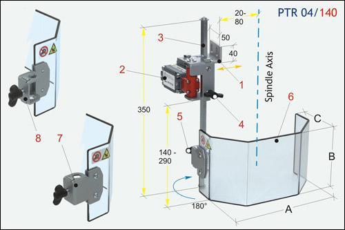 Tecno Piu PTR 04/140 porakonesuoja